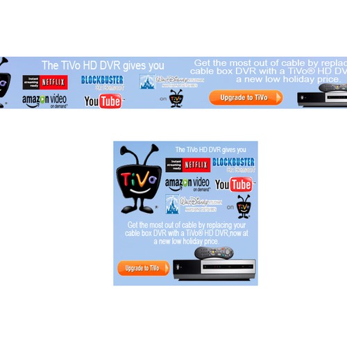 Banner design project for TiVo デザイン by Nitesh Bhatia