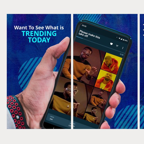 Ad Banner For App Store Storefront Ad Carousel For Funny App