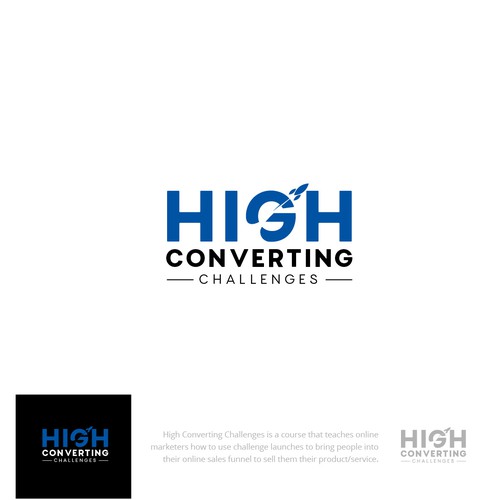 High Converting Challenges logo needed Design by rinsku