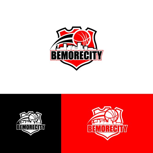 Basketball Logo for Team 'BeMoreCity' - Your Winning Logo Featured on Major Sports Network Diseño de Web Hub Solution