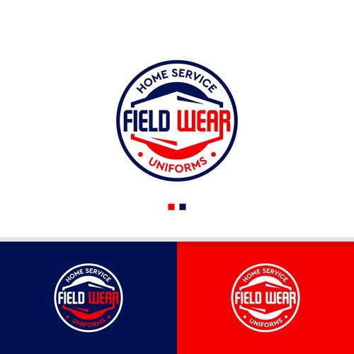 Logo for home service uniform company Diseño de StudioJack