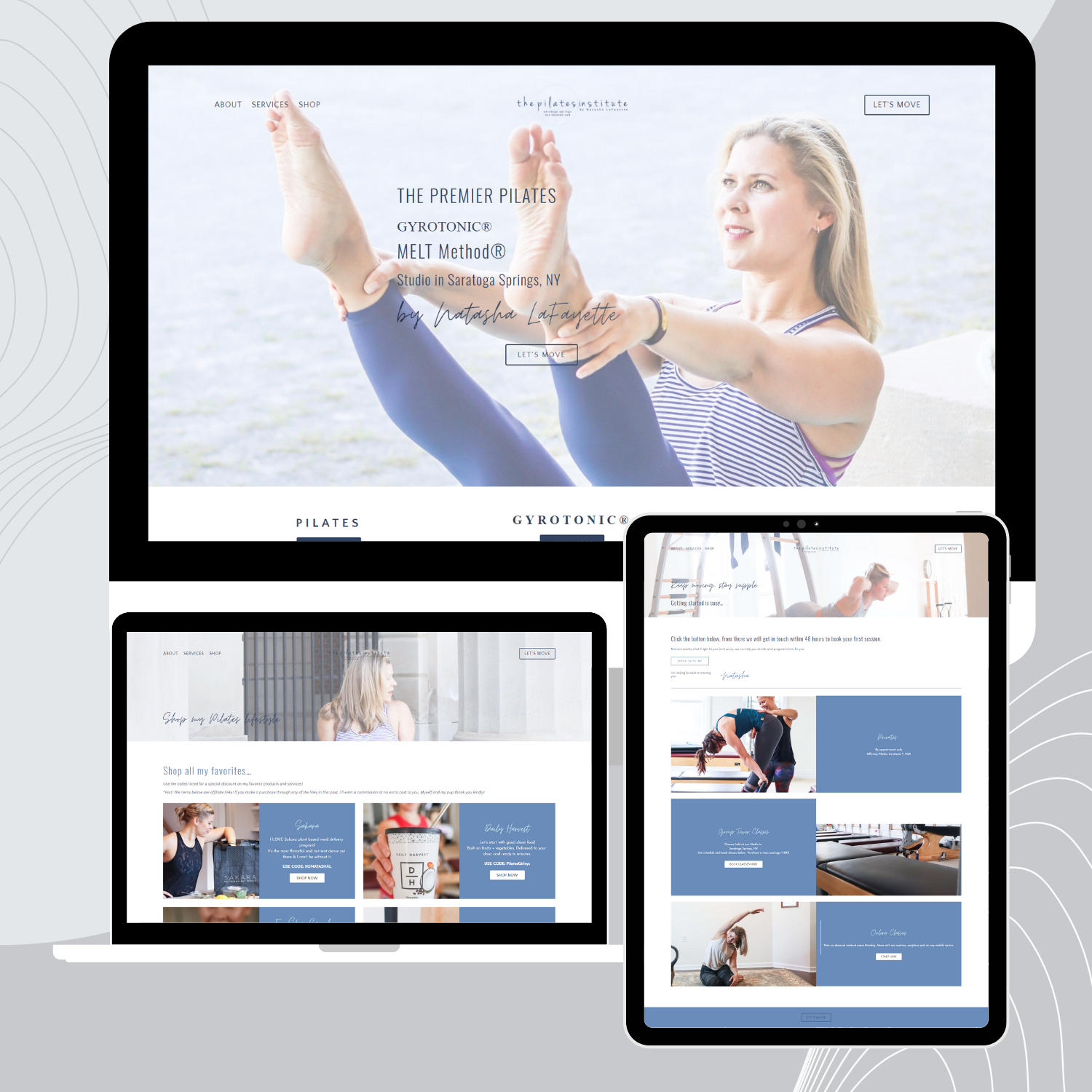 Pilates websites online