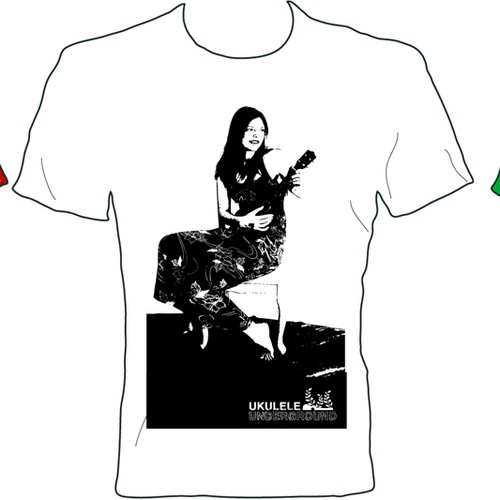 T-Shirt Design for the New Generation of Ukulele Players Design by nextart