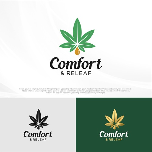 Luxurious trendy logo for a CBD store Design by ©RICK!