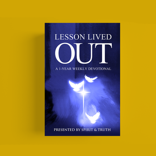 We need a captivating cover for our 1-year Devotional! Design by Nat Pearl Designs