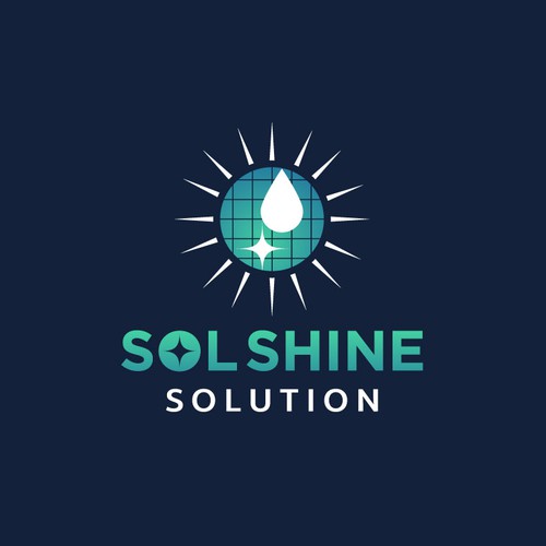 New solar panel cleaning business needing to attract customers Design by World_Sign