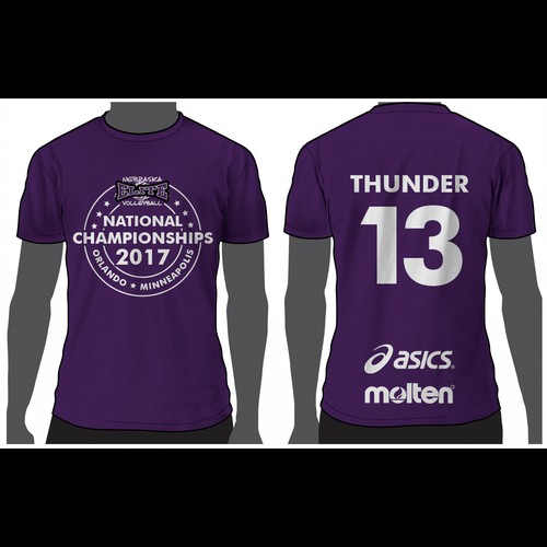 2017 Volleyball Nationals TShirt Tshirt contest