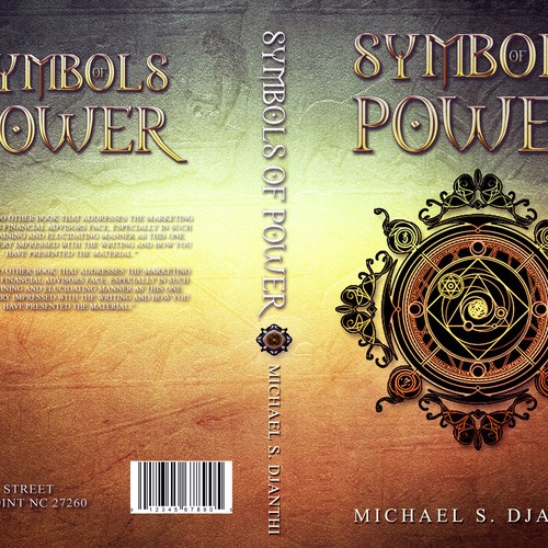 Symbols of Power Book Cover Contest Réalisé par Pulp™