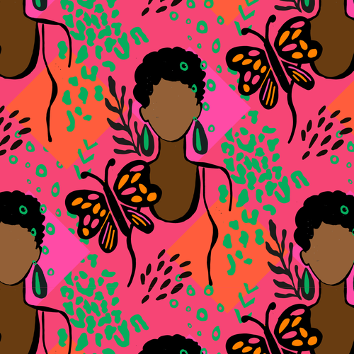 Apparel/Textile Designs - Women of Color Inspired Designs Design by ash00 Designs
