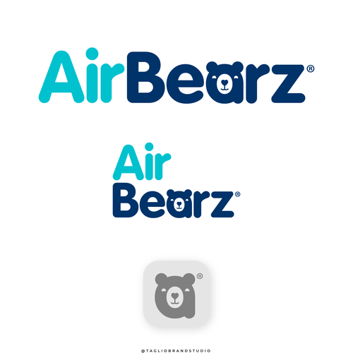 Diseño de Air Bearz logo de –TaglioBrandStudio–