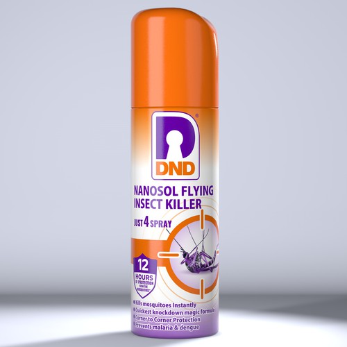 Design Design a standout label for a Super Effective Insect Killer Spray por P.D.S.