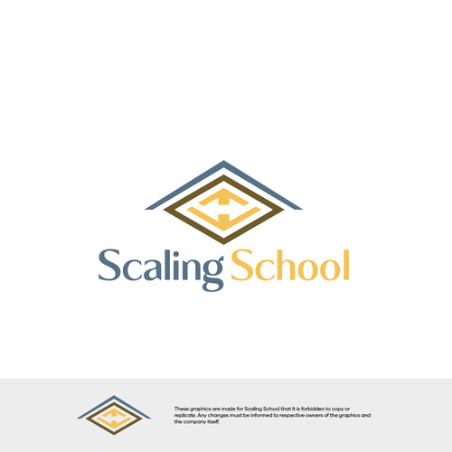 Design A Logo + Brand Guide For The "Scaling School" Diseño de yco