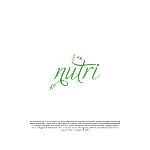 design a nutrition logo Diseño de reflect the style ™