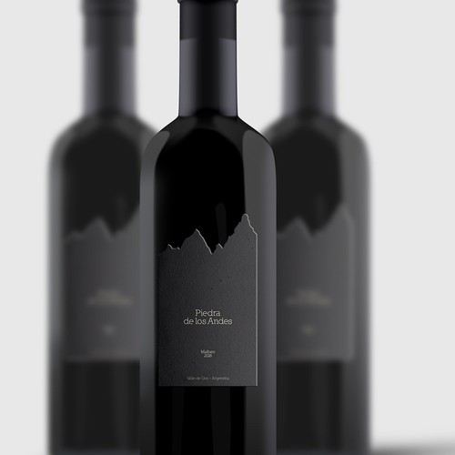 Malbec Wine Label for an Argentinian Winery Design by MaxMartorelli
