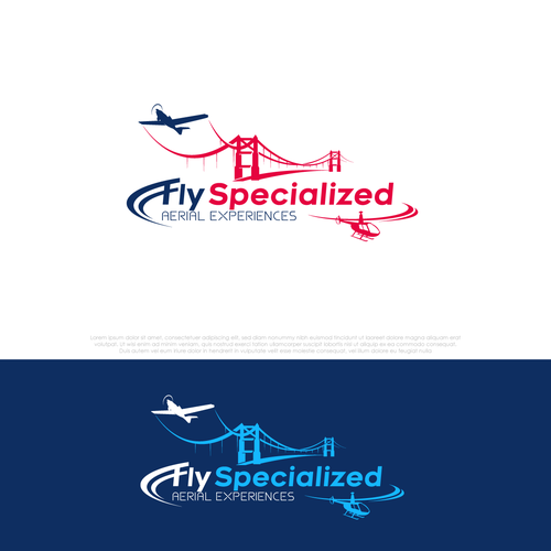 Helicopter | Aviation Company logo for flight experiences Réalisé par Walco