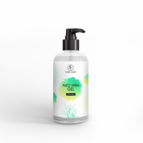 Label Design for Aloe Vera Lotion Design by mindART*