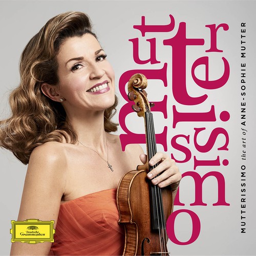 Illustrate the cover for Anne Sophie Mutter’s new album Design by Christie Brewster