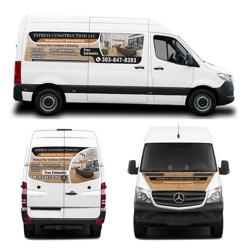 2014 Sprinter Partial Wrap Design by Anugerah ilahi