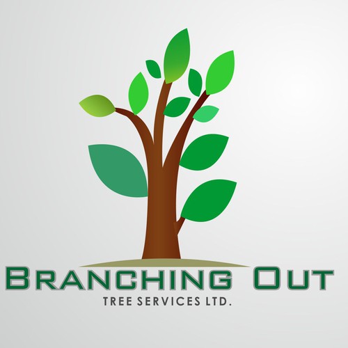 Create the next logo for Branching Out Tree Services ltd. Diseño de iwenk_why
