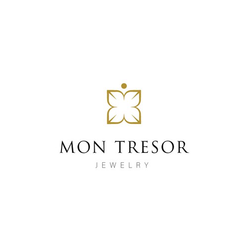 Unique Jewellery brand logo design Design by One Frame