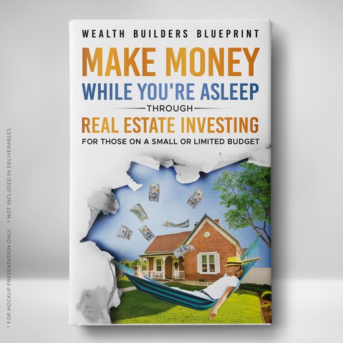 Visually creative book cover that will stand out from the rest. Design by Klassic Designs