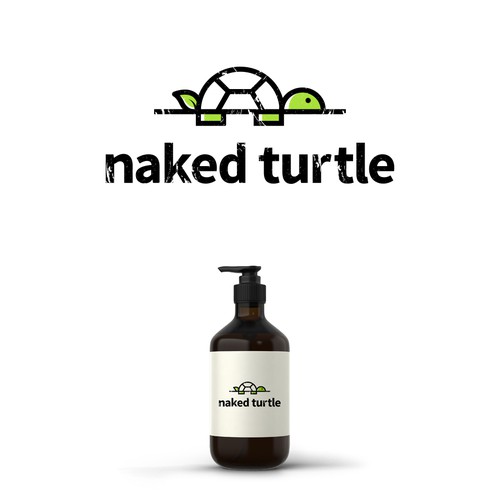 Design a cool logo for a natural body wash, Naked Turtle! Réalisé par Mavrosa