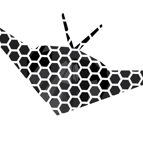 Tattoo with Stealth Bomber Design by winning113