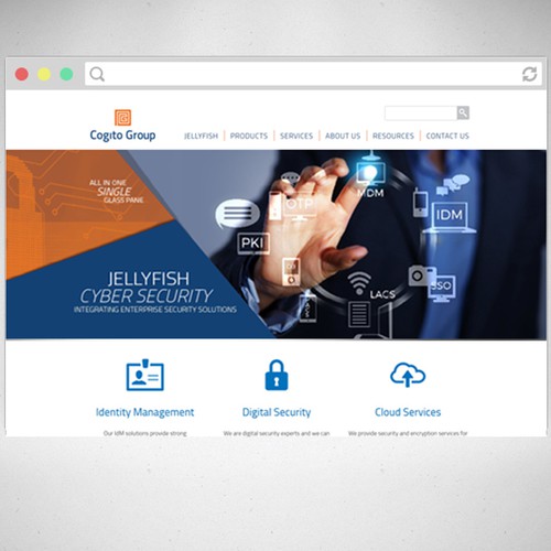New website home banner