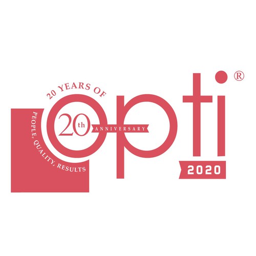 Opti 20th Anniversary Logos Design by Designersantu