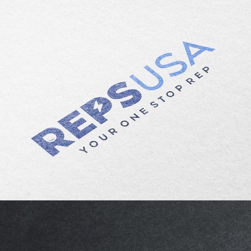 Rep's USA Logo Design by gekostudio