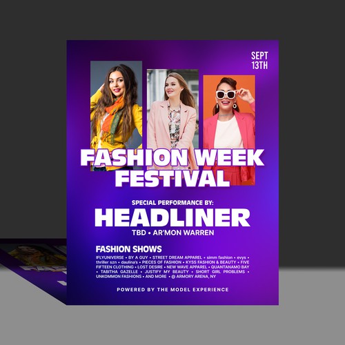 Festival Flyer Design by SoftSkills