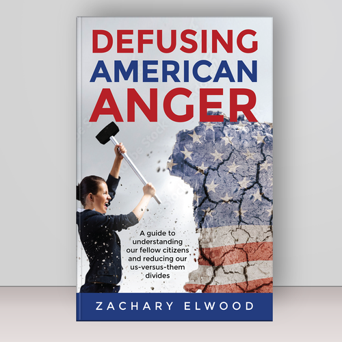 Cover for a book aimed at reducing American political anger Design by Bovan