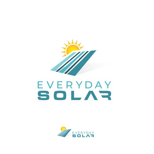 Everyday Solar Logo Design Design by Cubix pro™