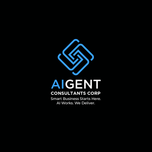 AI Agent Company: Appealing to small to medium sized businesses. Design by Blinca