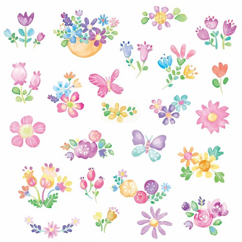 Guaranteed Summer Flowers Stamp Sets For Stylish Photo Editing App みんな大好き 花のスタンプ大募集 オシャレなコラージュアプリで利用 スタンプ素材募集 Illustration Or Graphics Contest 99designs