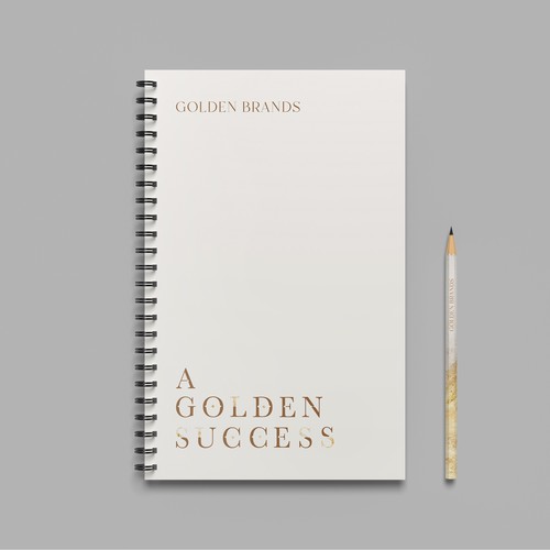 Inspirational Notebook Design for Networking Events for Business Owners Design by Alexandr Cerlat