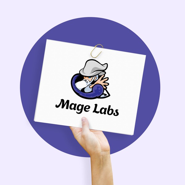 Diseño de Evgenia Caramelcka titulado "Logotype "Mage Labs" "