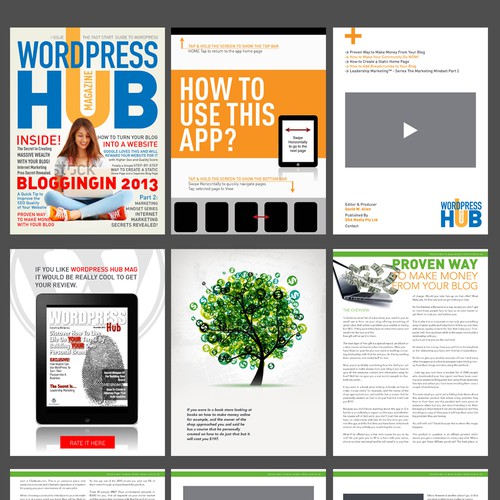 Magazine Cover and Layout Template | Tijdschrift cover ontwerpwedstrijd