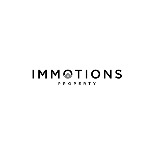 Logo IMMOTIONS PROPERTY Design by SemangArt.beud