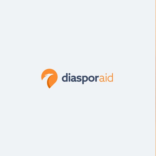 Design a powerful logo for diasporaid, an impact-oriented network/platform for expats Design by dije_design