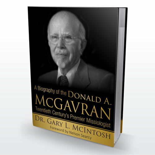 Create a compelling book cover design for an academic biography for Christian pastors and students Design by Arbëresh®