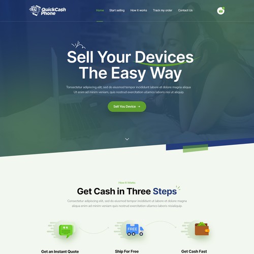WordPress theme design contest entry by MercClass