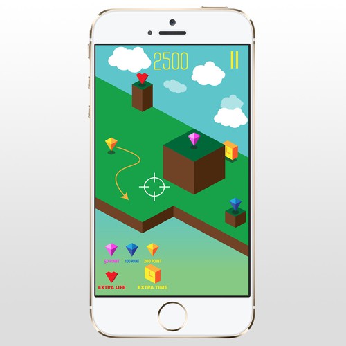 Create A Mobile Game Art Concept With Minimalist Art Style