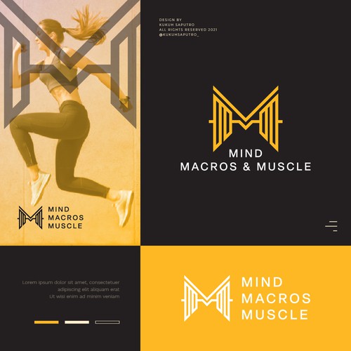 Design a new brand logo for online nutrition and fitness coaching Design by Kukuh Saputro Design