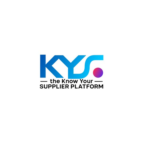 Logo for suppliers data platform Réalisé par S H A Y