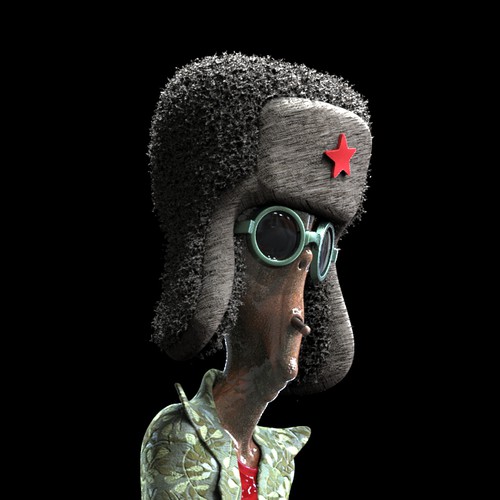 Alien main character design for a movie Design by dxbdesign