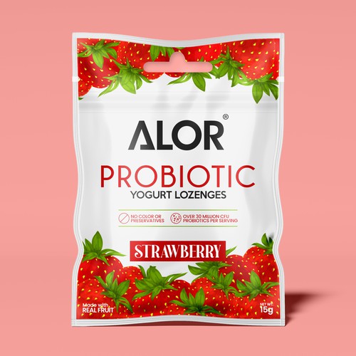 Probiotic Yogurt Lozenges Design by PCab Designs