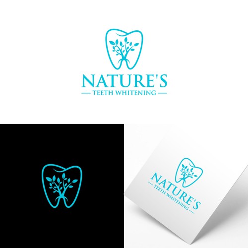 Nature's Teeth Whitening - Needs a Natural Company Logo Design by Web Hub Solution