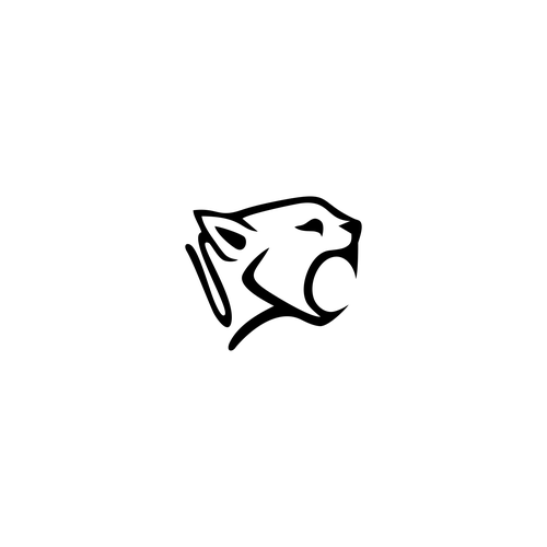 ➤ TIGER HEAD LOGO (Black) Design by arham@mz5