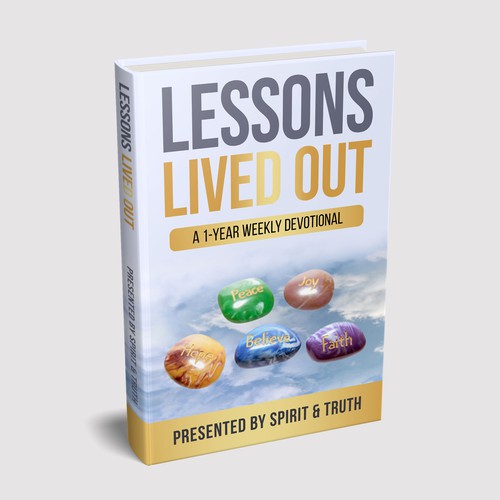 We need a captivating cover for our 1-year Devotional! Design by Zahari Studio